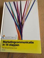 Boek Marketing communicatie in 14 stappen, Ophalen of Verzenden, Zo goed als nieuw, Economie en Marketing, Noordhoff Uitgevers