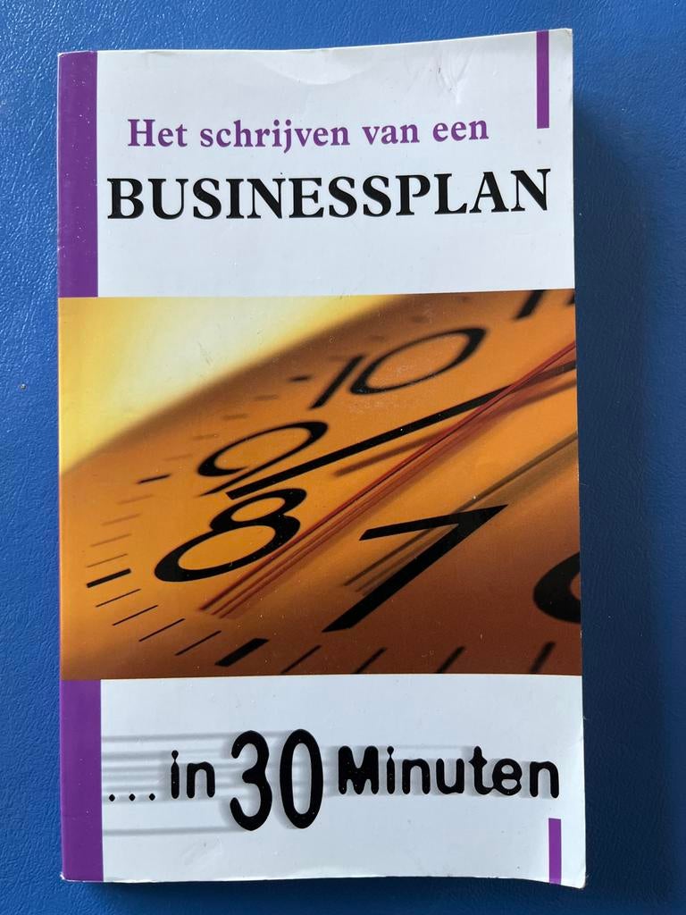 Het schrijven van een BUSINESSPLAN in 30 Minuten, Ophalen of Verzenden, Gelezen, Management
