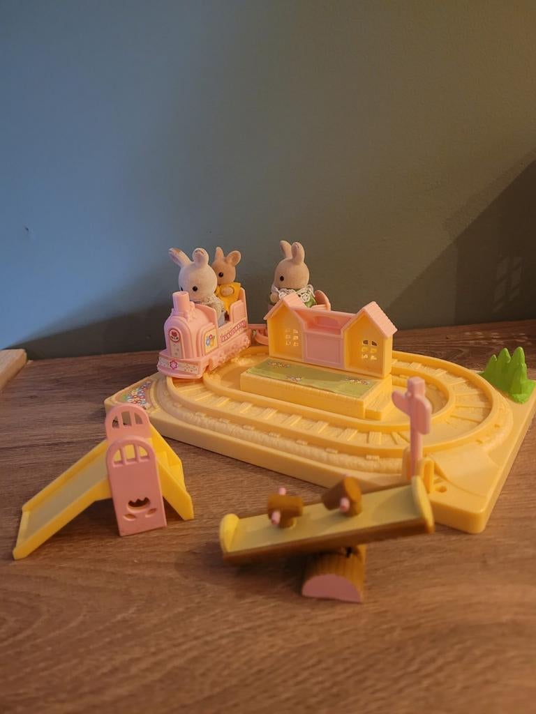 Sylvanian Families baby avonturen trein met glijbaan, Ophalen, Jongen of Meisje