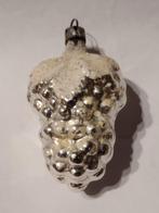 oude zilveren kerstbal druiventros H 7,5 cm, Ophalen, Gebruikt
