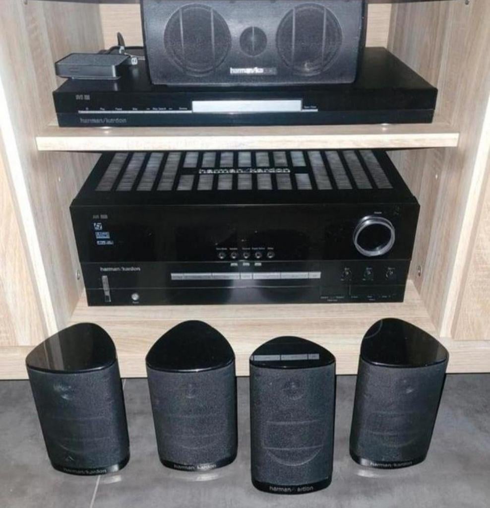 Harman Kardon Home Cinema Set met 5.1 Surround Sound, Gebruikt, 70 watt of meer, 5.1-systeem, Ophalen