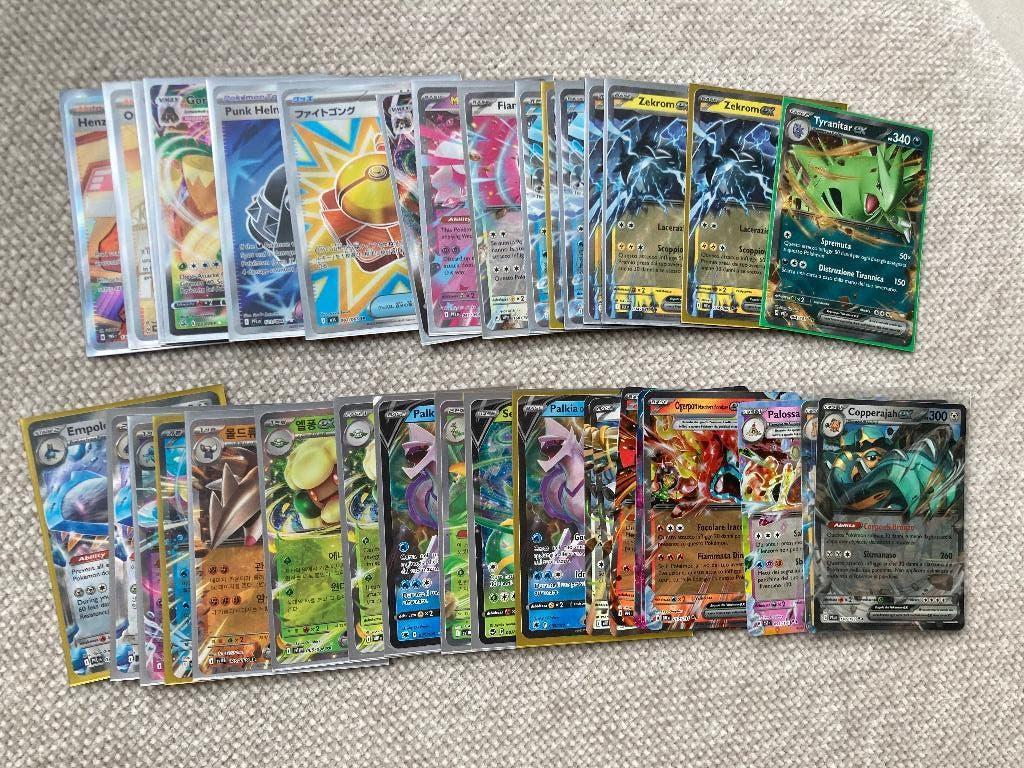 Pokemon 36 EX, V, Full art kaarten, Hobby en Vrije tijd, Verzamelkaartspellen | Pokémon, Verzenden, Zo goed als nieuw, Meerdere kaarten