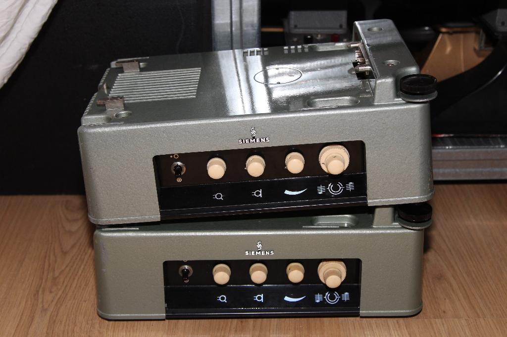Vintage Siemens Sf. v 6.5 mono EL84 buizenversterker set, Ophalen of Verzenden, Versterker