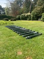 Stijlvolle sierhekwerk paaltjes 15 stuks., Ophalen, Gebruikt, IJzer, Sierhekwerk