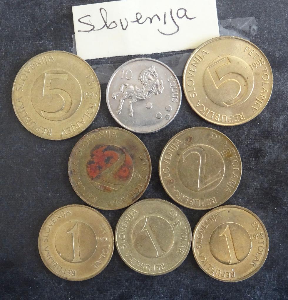 Munten Slovenia, Verzenden, Overige landen, 2 euro