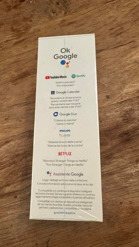 2x Google Nest Mini 2e Gen Nieuw in Doos, Overige merken, Overige typen, Nieuw, Ophalen of Verzenden