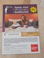 Zegels voor Van der Valk bedtextiel, Ophalen of Verzenden, Nieuw