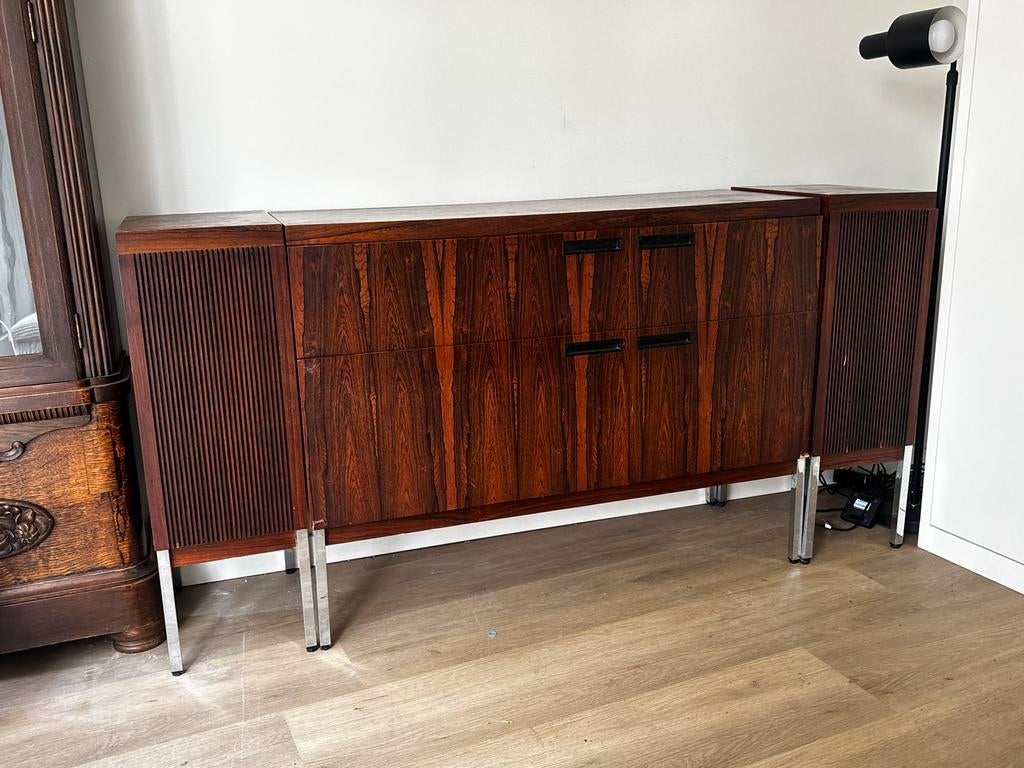 Blaupunkt Arizona Stereo Console met Technics Platenspeler, Antiek en Kunst, Antiek | Tv's en Audio, Ophalen