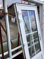 Kunststof achterdeur met dubbel glas, Doe-het-zelf en Verbouw, Ophalen, Kunststof, Gebruikt, 80 tot 100 cm