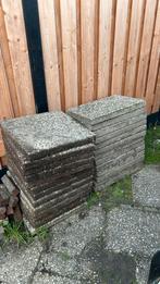 Gratis af te halen Tuintegels 60x40 en 50x50, Tuin en Terras, Tegels en Klinkers, Ophalen, Gebruikt, 10 m² of meer, Beton