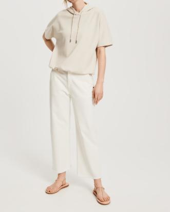 Licht beige Opus hoody trui 38, Kleding | Dames, Truien en Vesten, Zo goed als nieuw, Maat 38/40 (M), Beige, Verzenden