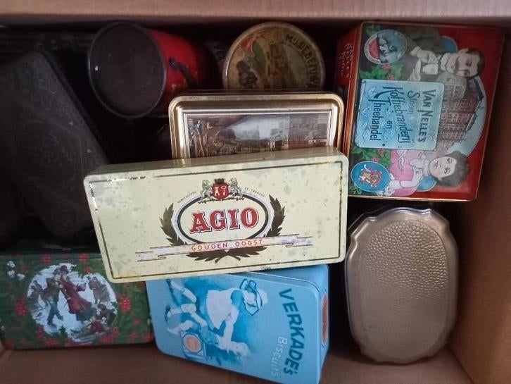 vintage blikken, Ophalen, Gebruikt, Overige