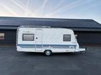 Hobby Caravan 460 UFE + nieuwe voortent BJ 2002 excellent, Koelkast, Omvormbare zithoek, Rondzit, Hobby