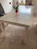 Eikenhouten eettafel met bijpassend dressoir, Huis en Inrichting, Tafels | Eettafels, Ophalen, Eikenhout, 200 cm of meer, 50 tot 100 cm