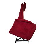 Tweedehands rode stoffen Fitform sta-op stoel - 16822717, Ophalen of Verzenden, Gebruikt