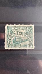 België spoorweg 93, trein met plakker/1303, Ophalen of Verzenden