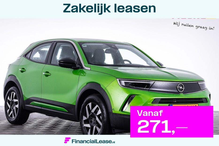 Opel Mokka 1.2T Elegance | Full LED | NAVI | VELGEN ., Voorwielaandrijving, 12 maanden, 101 pk, Gebruikt