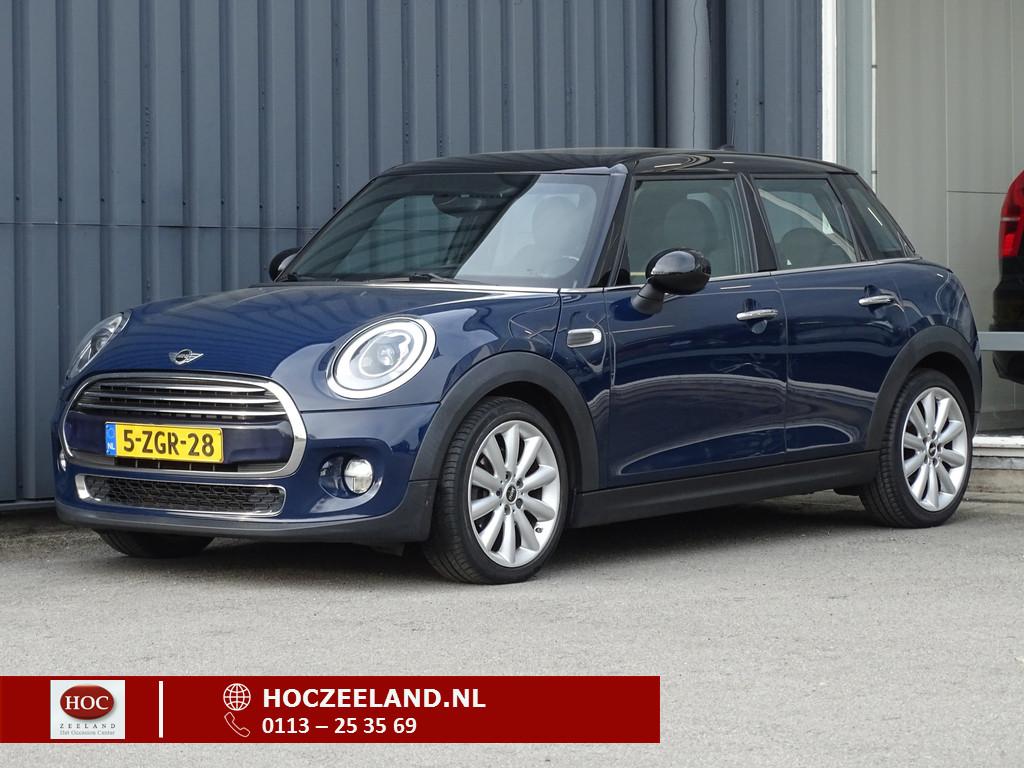 MINI Mini 1.5 Cooper Chili Business (bj 2015), 21 km/l, 136 pk, Gebruikt, Blauw
