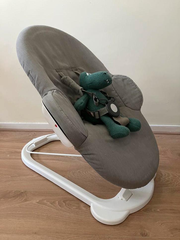 Stokke steps Wipstoeltje Grijs Inklapbaar met Newborn Inzet, Kinderen en Baby's, Wipstoeltjes, Zo goed als nieuw, Wipstoel, Overige merken