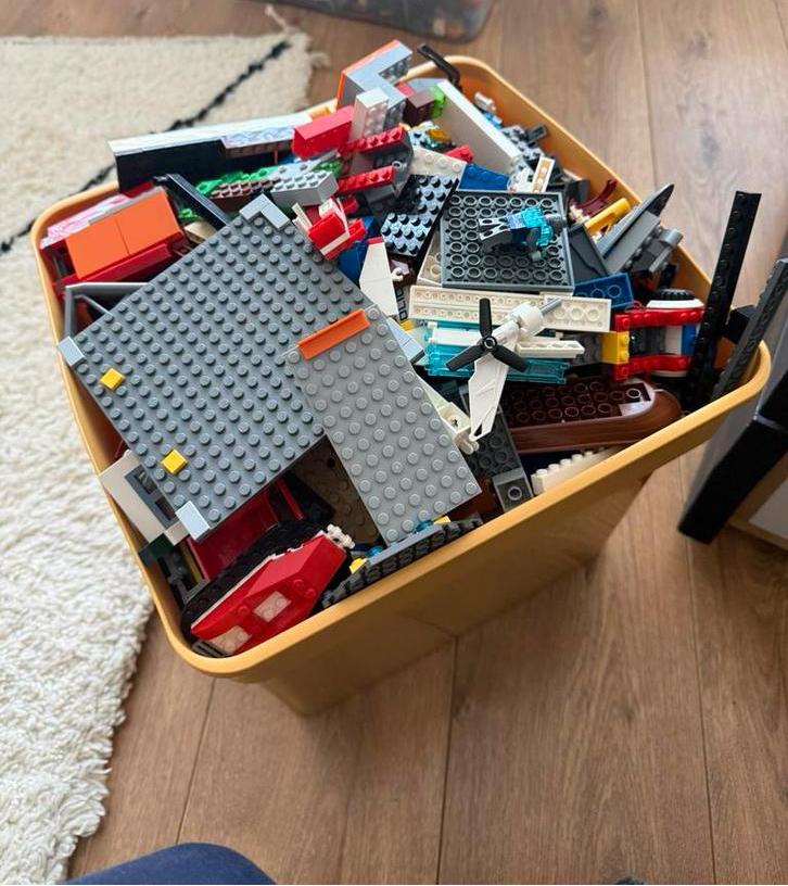 Grote set lego als nieuw ! Lego trein , politie, brandweer, Kinderen en Baby's, Speelgoed | Duplo en Lego, Ophalen of Verzenden