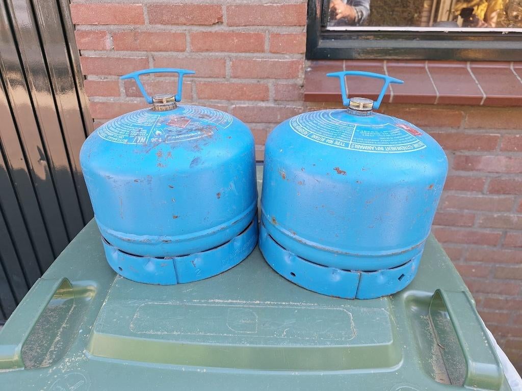 Gasfles, Ophalen, Gebruikt