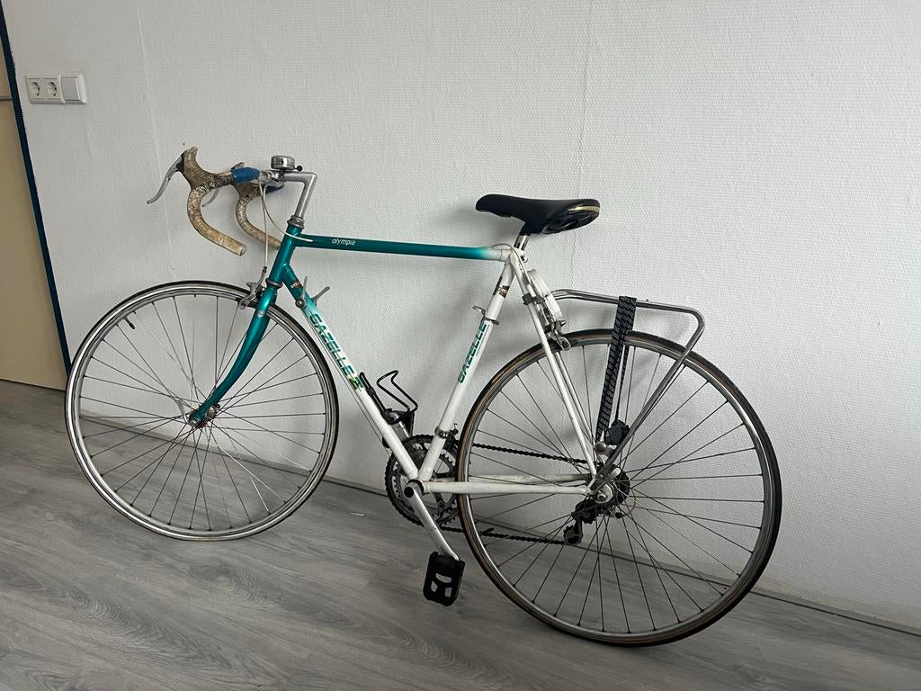 4 racefietsen / klassiekers – Gazelle, Peugeot & meer, Fietsen en Brommers, Fietsen | Racefietsen, Ophalen, 28 inch, Gebruikt
