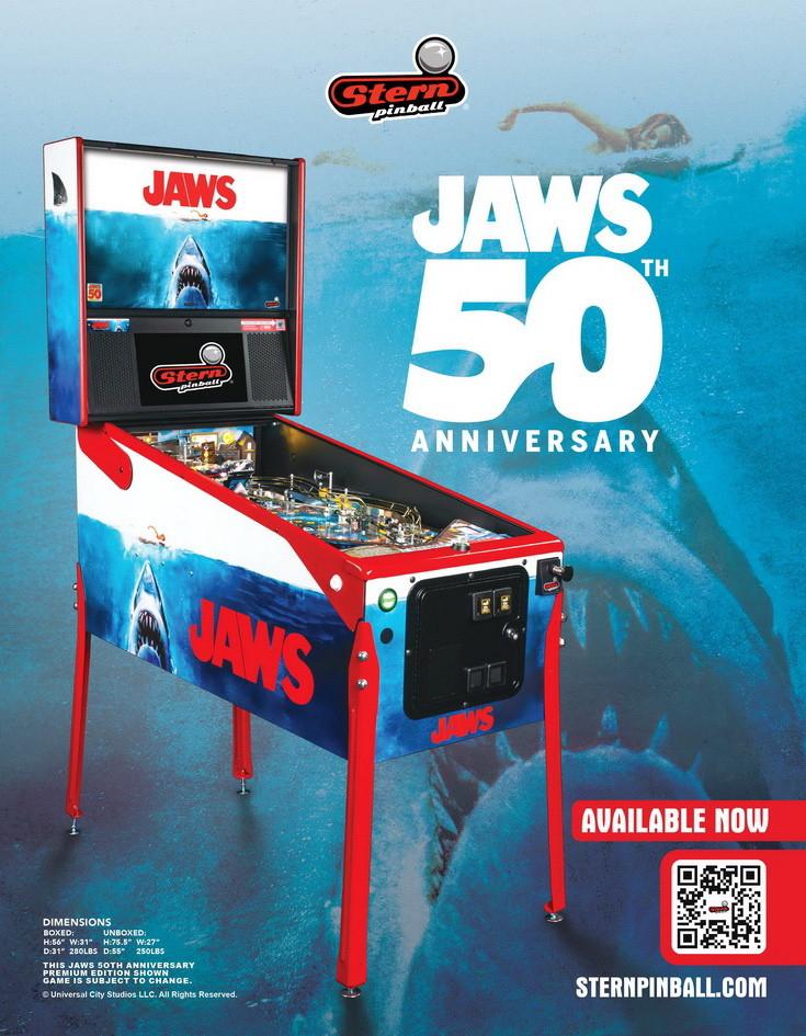 Jaws Premium 50 Edition, Ophalen, Stern, Nieuw, Dot-matrix