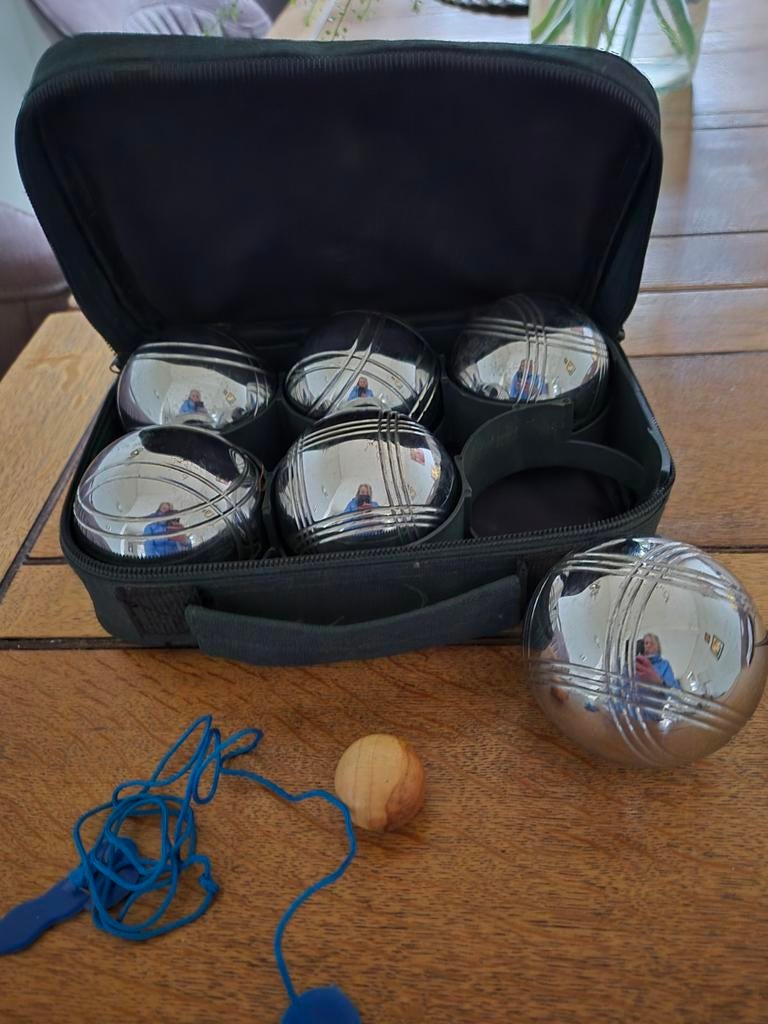 Jeu de Boules set in draagtas - Compleet, Sport en Fitness, Ophalen, Gebruikt