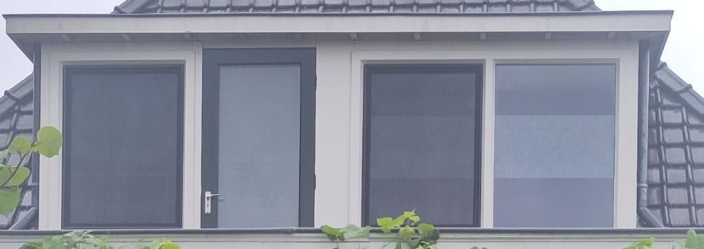 Kunsstof kozijnen, Kunststof, Gebruikt, Raamkozijn, Inclusief glas