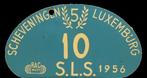 Auto Rallye schildjes 1950,1952 en 1956, Ophalen of Verzenden, Zo goed als nieuw, Overige onderwerpen