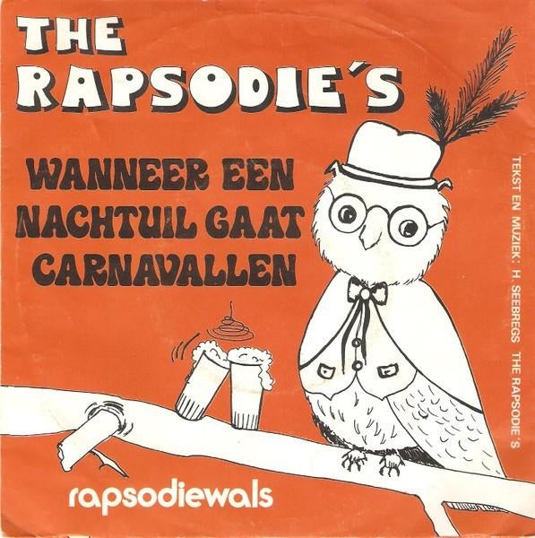 Vinylsingles the rapsodie's gezocht, Ophalen of Verzenden, Zo goed als nieuw, Overige formaten, Levenslied of Smartlap