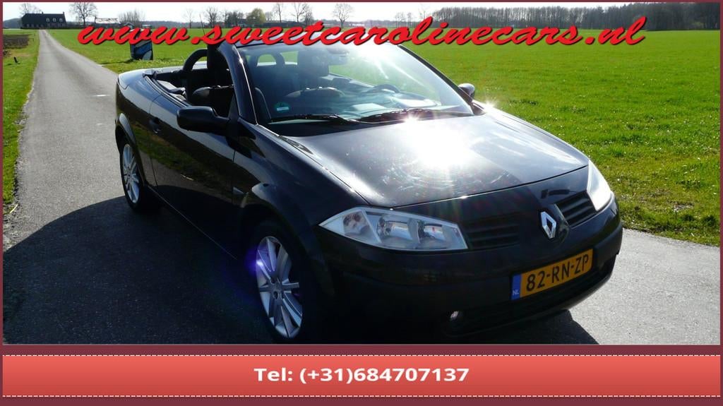 Renault Mégane Coupé-Cabriolet 1.6-16V Dynamique Comfort,C, Auto's, Renault, Voorwielaandrijving, Stof, Gebruikt, 1295 kg