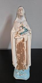 Vintage Maria Beeld - Religieus Beeldje - 33cm, Antiek en Kunst, Ophalen of Verzenden