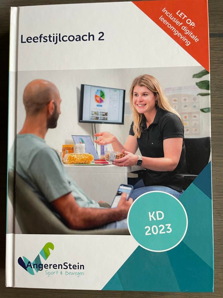 Leefstijlcoach 2 - Angerenstein, Ophalen of Verzenden, Zo goed als nieuw, MBO