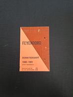 Seizoenskaart 1980-81 Feyenoord., Verzenden, Gebruikt, Feyenoord