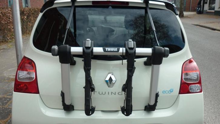 fietsdrager, Auto diversen, Fietsendragers, Zo goed als nieuw, Trekhaakdrager, 2 fietsen, Brede banden, Elektrische fiets, Ophalen