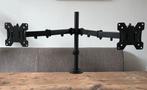 BONTEC dubbele monitorarm - ergonomisch en ruimtebesparend, Ophalen of Verzenden, Zo goed als nieuw