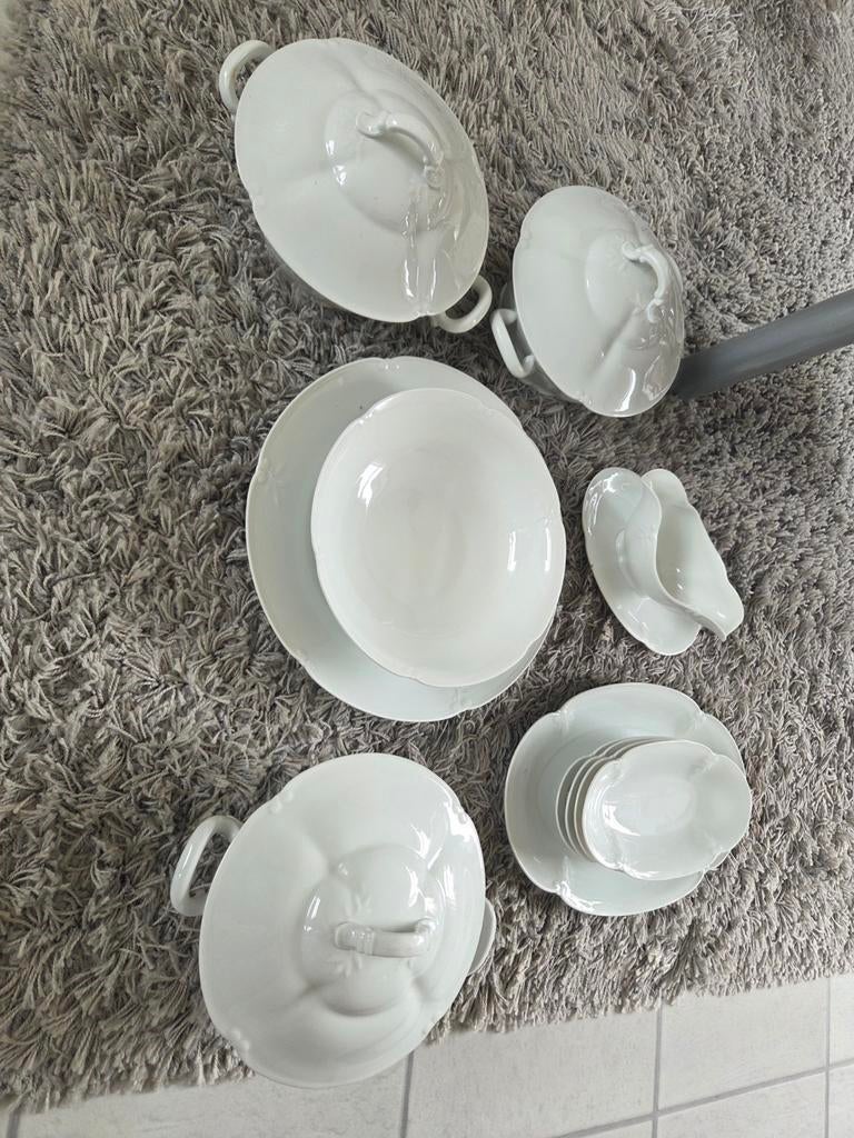 Wit porseleinen servies Ohme Germany, Ophalen of Verzenden