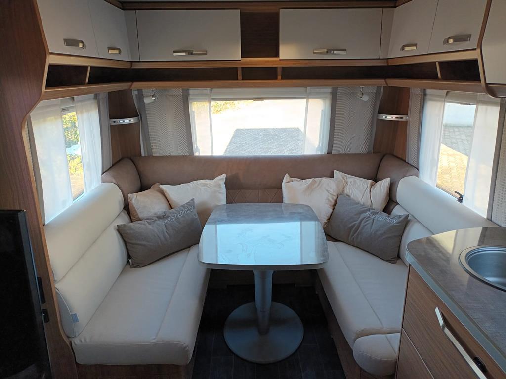 Tabbert Rossini 490 TD, Caravans en Kamperen, Caravans, Schokbreker, Rondzit, Tabbert, Bedrijf