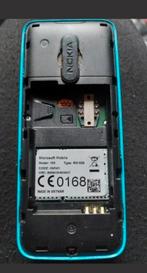 Nokia 105 (RM-908) - Turquoise - Zo goed als nieuw, Blauw, Geen camera, Fysiek toetsenbord, Ophalen of Verzenden