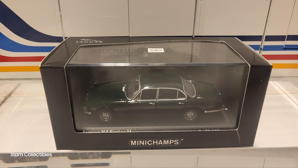 Minichamps Jaguar XJ12 Series 2 Green - 1976, Auto, Ophalen of Verzenden, Zo goed als nieuw, MiniChamps