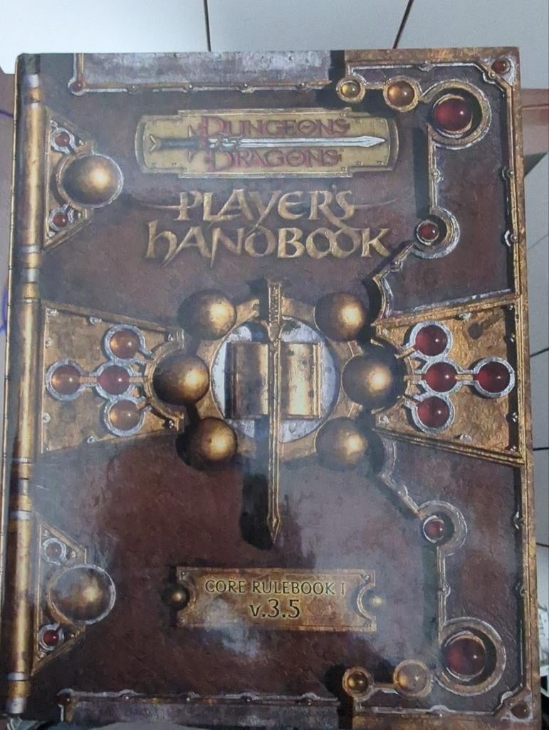 Dungeons & Dragons Player's Handbook v3.5 - Core Rulebook, Ophalen of Verzenden, Zo goed als nieuw, Jonathan Tweet, Monte Cook, Skip Williams