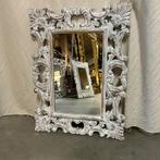 Barok Spiegel - white wash lijst - 80 x 60 cm - TTM Wonen, TTM Wonen, Meubels – (Perzische) Tapijten en Woonaccessoires, Taag 63, 2491 CS, Den Haag (Forepark)