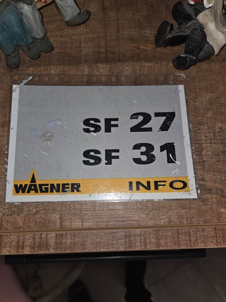 Verfspuit wagner sf27 pro, Ophalen, Gebruikt, Verfspuit of Verfpomp