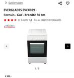 NIEUW Gasfornuis, Ophalen, Nieuw, 4 kookzones, Gas