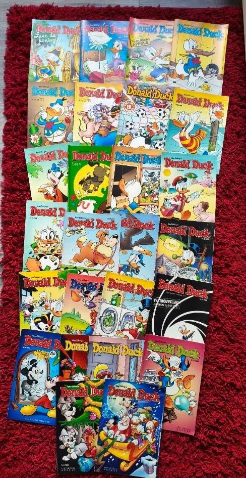 Donald Duck stripboeken ( 63 stuks ), Verzamelen, Tijdschriften, Kranten en Knipsels, Ophalen of Verzenden, 1980 tot heden, Tijdschrift