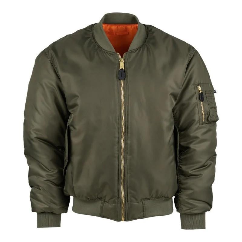 FOSTEX  MA-1 BOMBER JACK DARK OLIVE, Kleding | Heren, Info@workingclassrebel.com, Maat 48/50 (M), Fostex, Nieuw