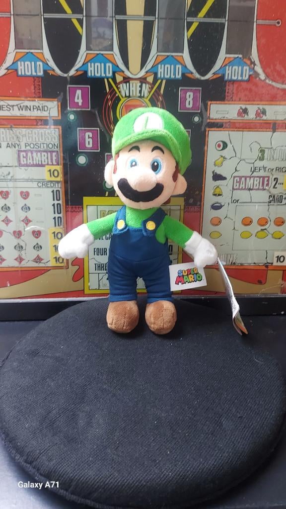 Super mario luigi knuffel, Ophalen of Verzenden, Overige typen
