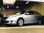 Mazda 6 Sportbreak 2.0 Sport 147pk/Xenon/PDC/Cruise/Top!, Auto's, Mazda, Stof, Gebruikt, Zwart, 4 cilinders