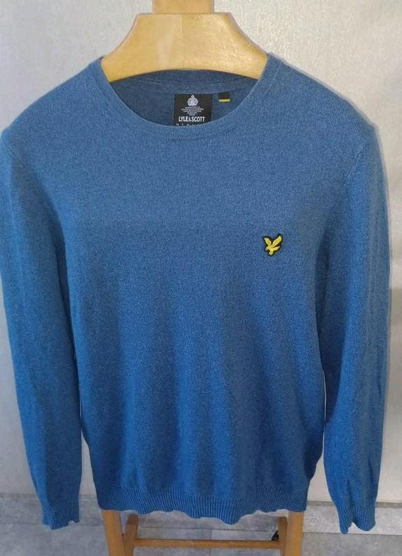 Lyle & Scott trui maat M 85% katoen 15% wil in goed staat, Lyle & Scott, Gedragen, Verzenden, Maat 48/50 (M)